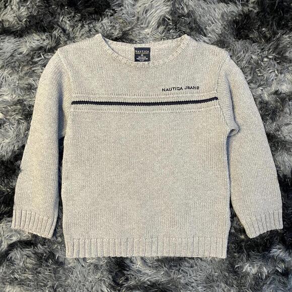 Nautica Jeans Company Kids‎ Sweater - Gray, Size 4T - Picture 1 of 4